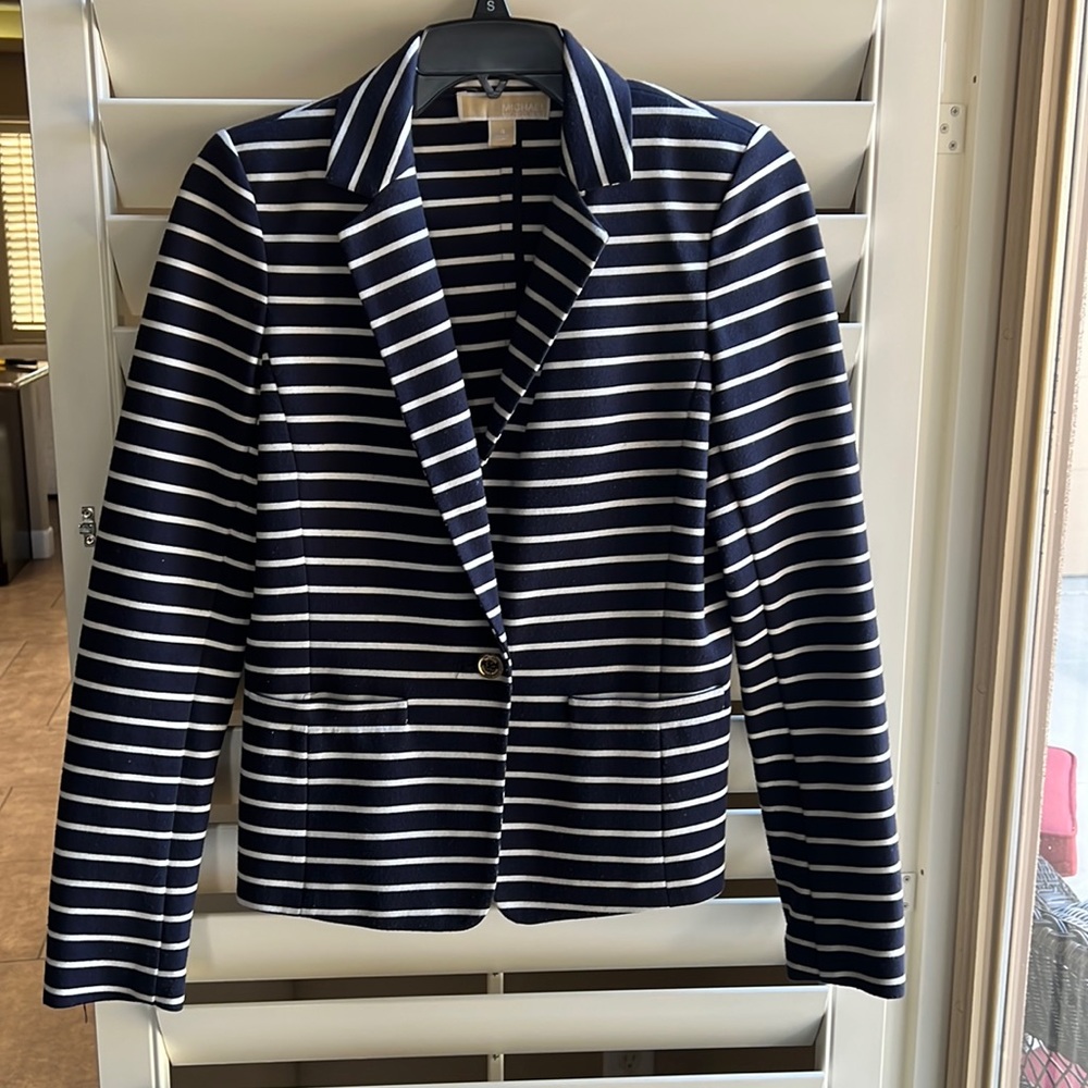 Michael Kors Striped Blazer